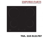 Candy CH64CCB Εστίες Κεραμικές